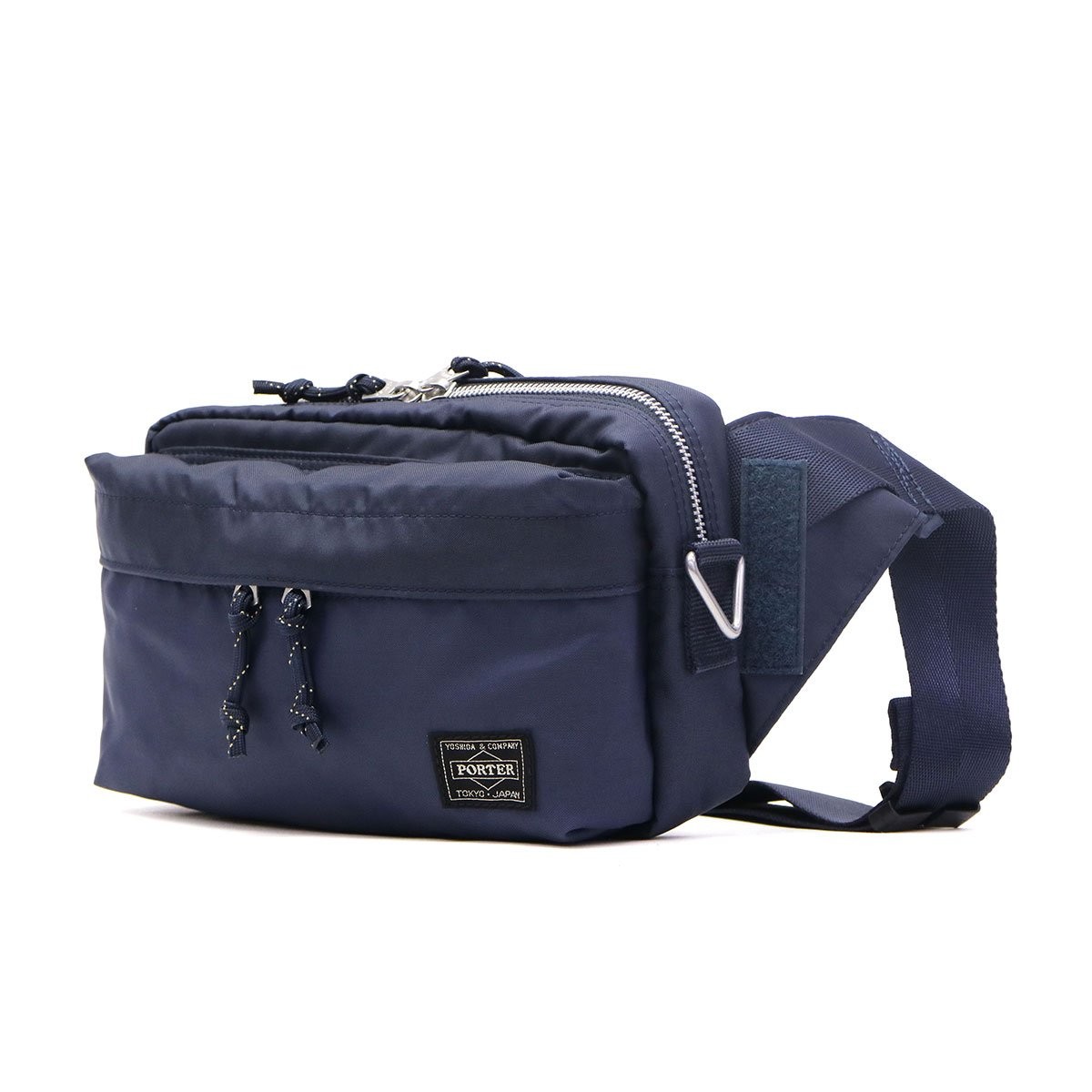 PORTER Force 2WAY Waist Bag S Black