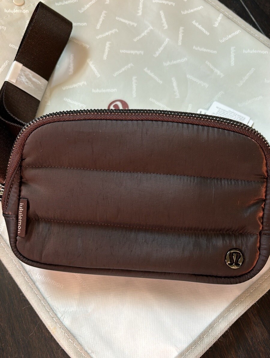 Lululemon NWT Everywhere Wunder puff *Irridescent ~HEATHERED ESPRESSO~ 1L NWT