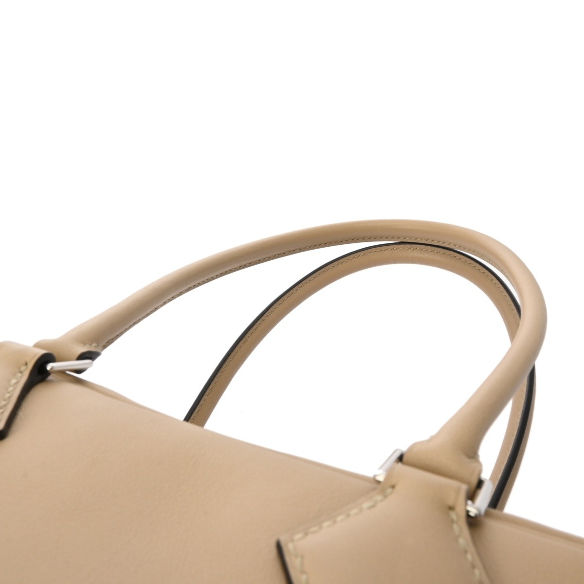 HERMES Plume 28 Verso Vaux Swift Trench/Cuivre Women Handbag AStamp (around …