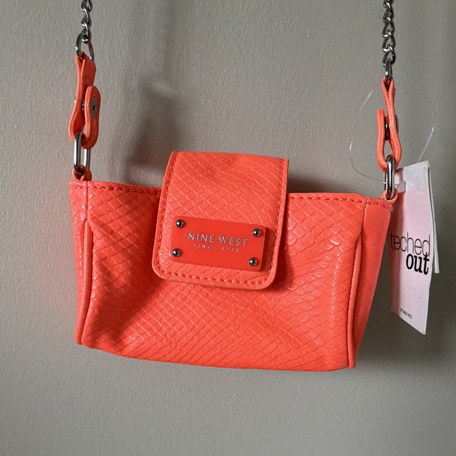 Neon Orange Rave Purse Burning Man Festival