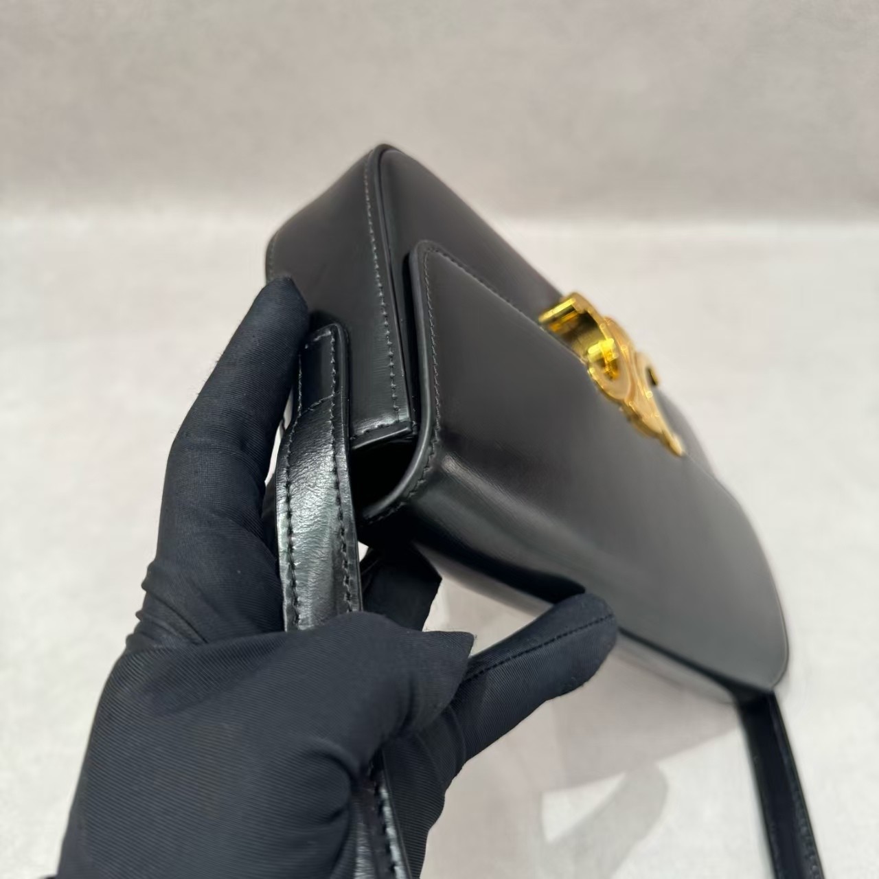 Celine Triomphe Claude Shoulder Bag