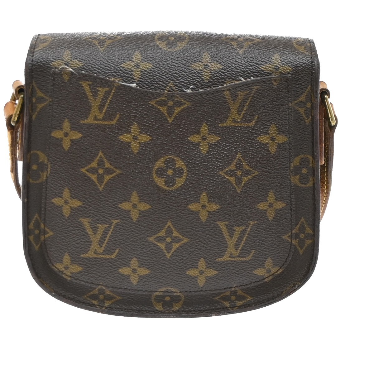 LOUIS VUITTON Mini Saint Cloud Shoulder Bag Monogram Leather BN M51244 37SA258