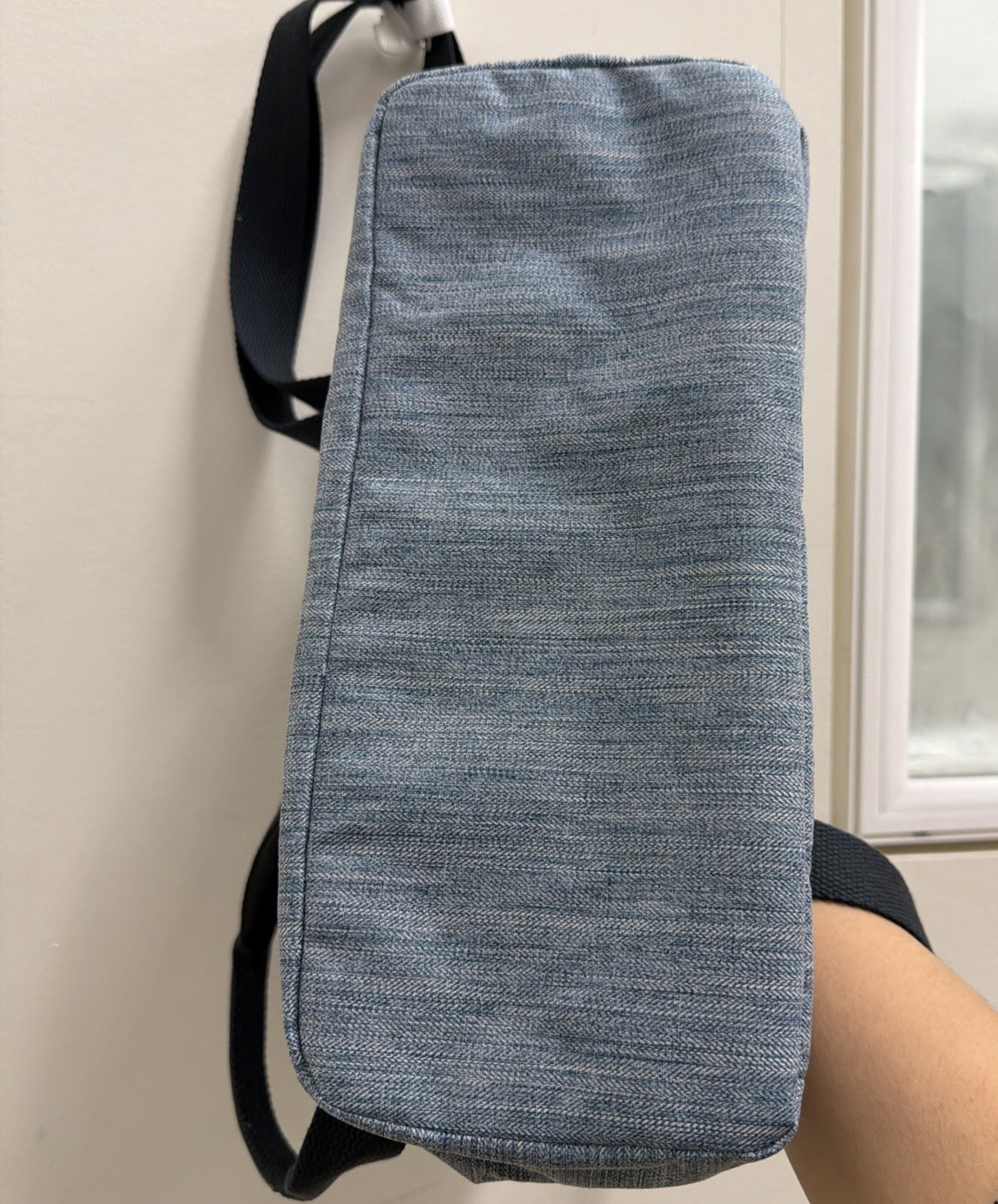 Kipling Felicity Indigo Chambray Double Handle Shoulder Crossbody Bag Purse
