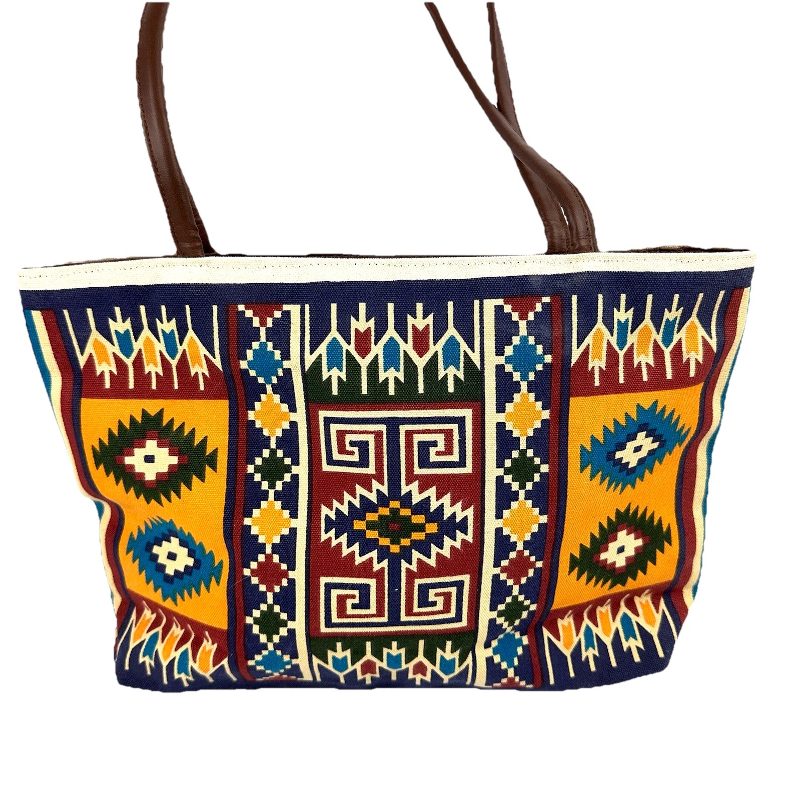 El Paso Saddle Blanket Co Handbag Tote Southwestern Aztec Cowgirl Brand New