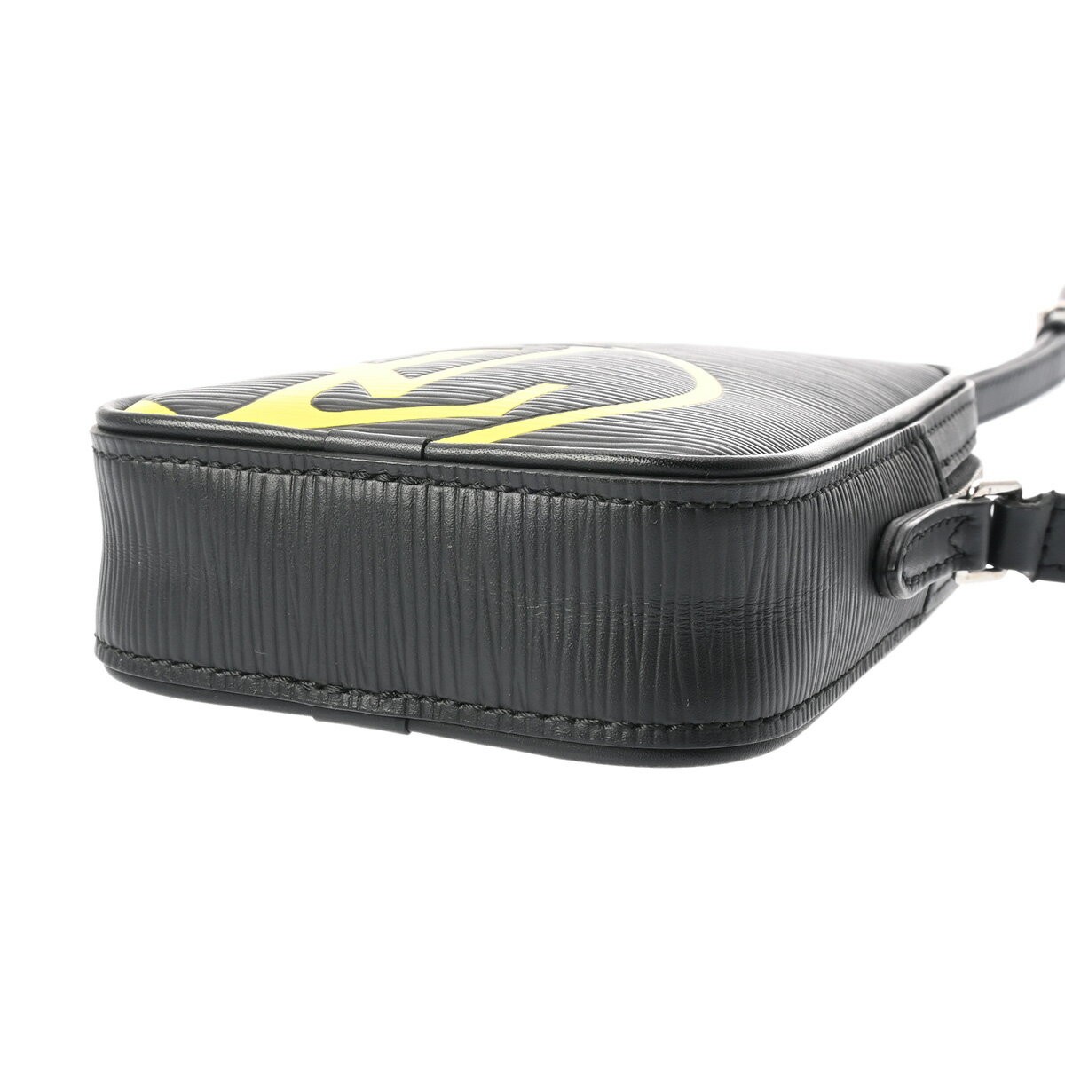 Louis Vuitton Danube PPM LV Epi Leather Black Yellow Shoulder Body Bag M53434