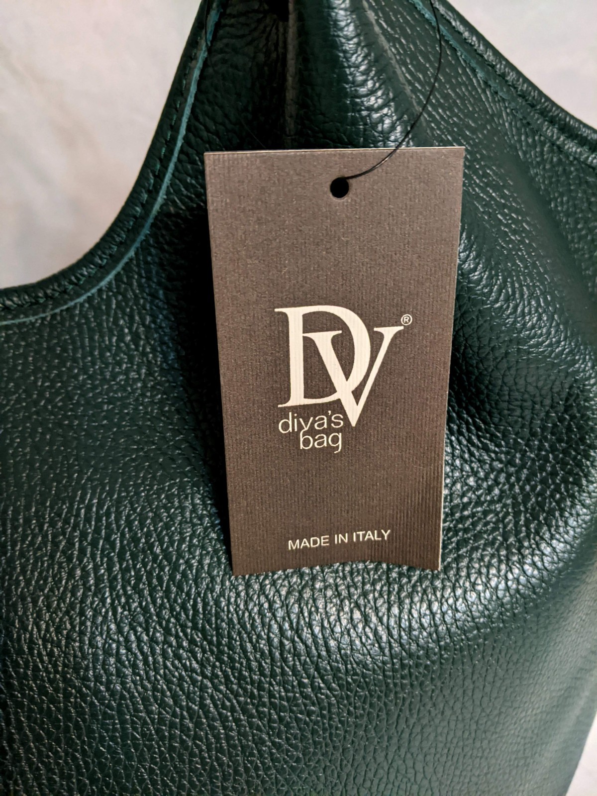 ITALIAN PREMIUM LEATHER X-LARGE OVERSIZED BAG HANDBAG by DIVA’S – MADE IN ITALY