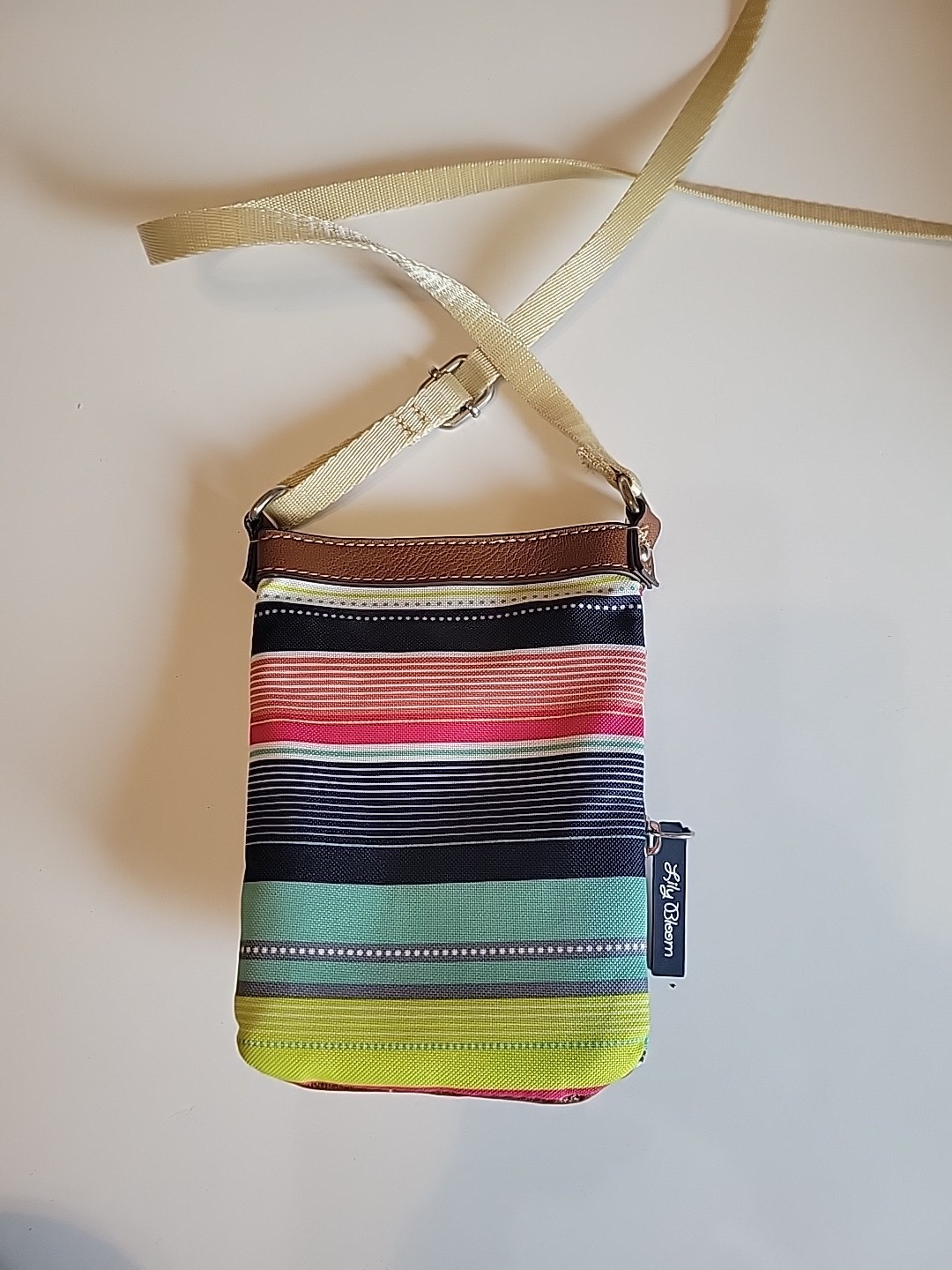 Lily Bloom Crossbody Small Hipster Bag Made From Recycled Polyester Fabric