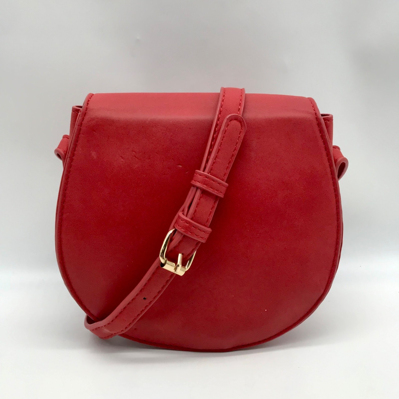 Unbranded Red Flap Crossbody Bag