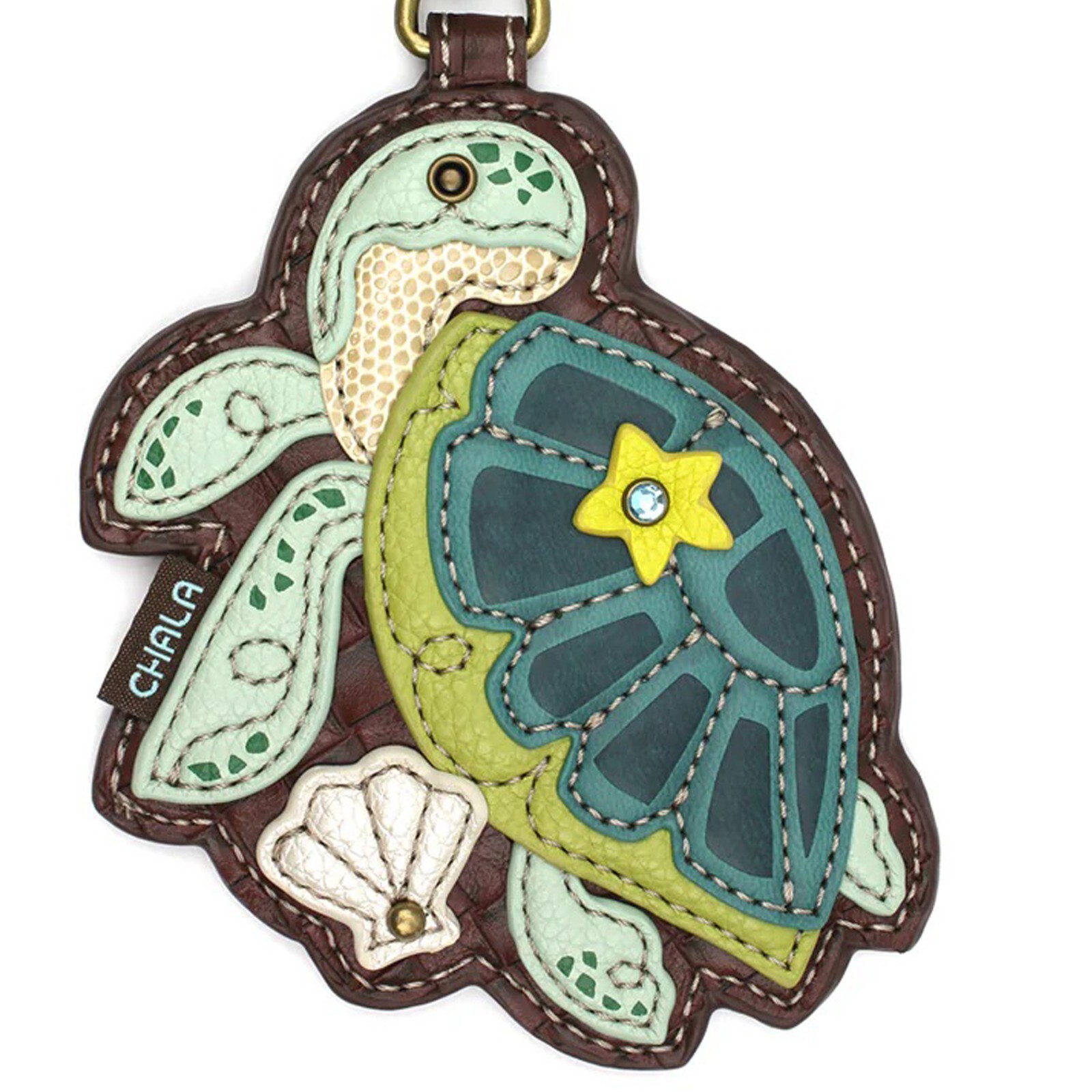 Chala TURTLE A Key Fob / Coin Purse Ocean Collection Purse Accessory NWT