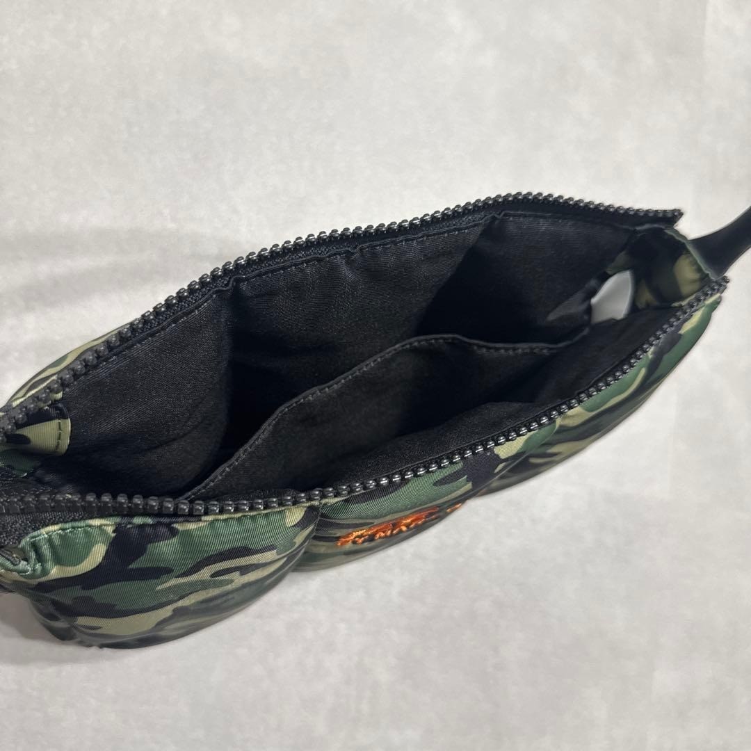 MARC JACOBS Heaven by Camouflage Nylon Shoulder Bag Green Men Authentic