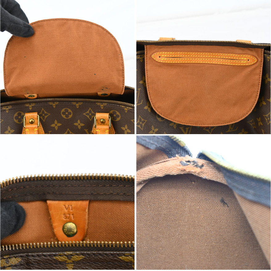Auth LOUIS VUITTON Speedy 30 Monogram Handbag Monogram Canvas C1900ST804
