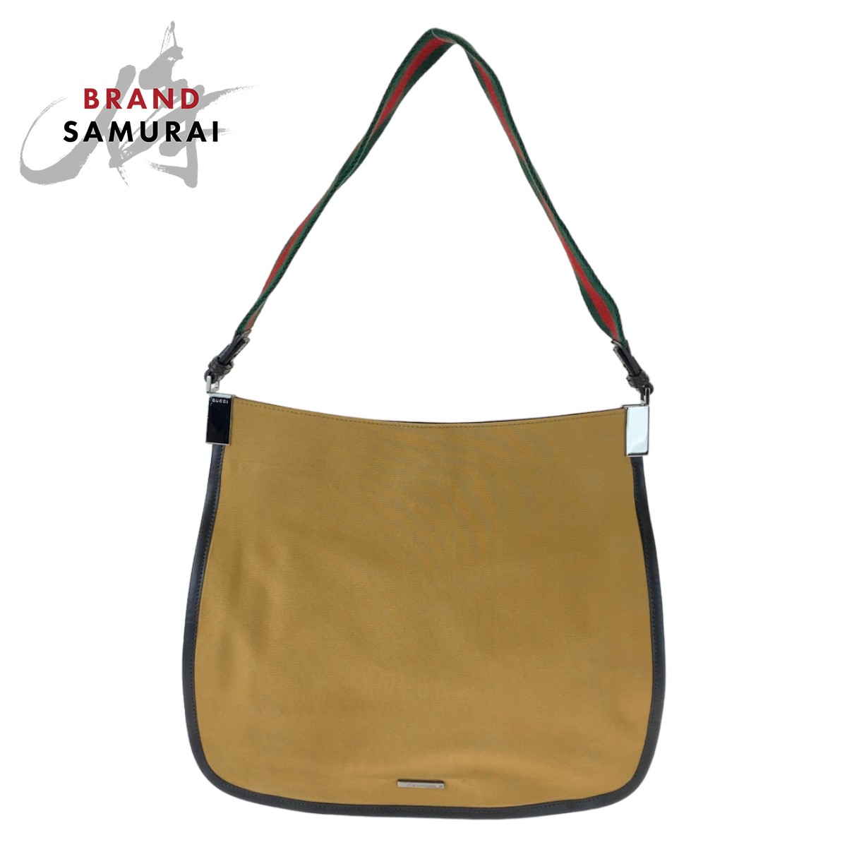 Excellent condition GUCCI Sherry Line Beige Silver Hardware Canvas 001 4321 2684