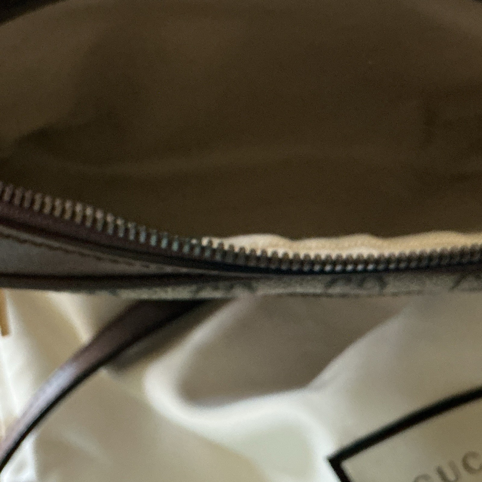 Gucci GG Monogram Web Stripe Crossbody Bag Beige Brown Green Red w/ Dust Bag