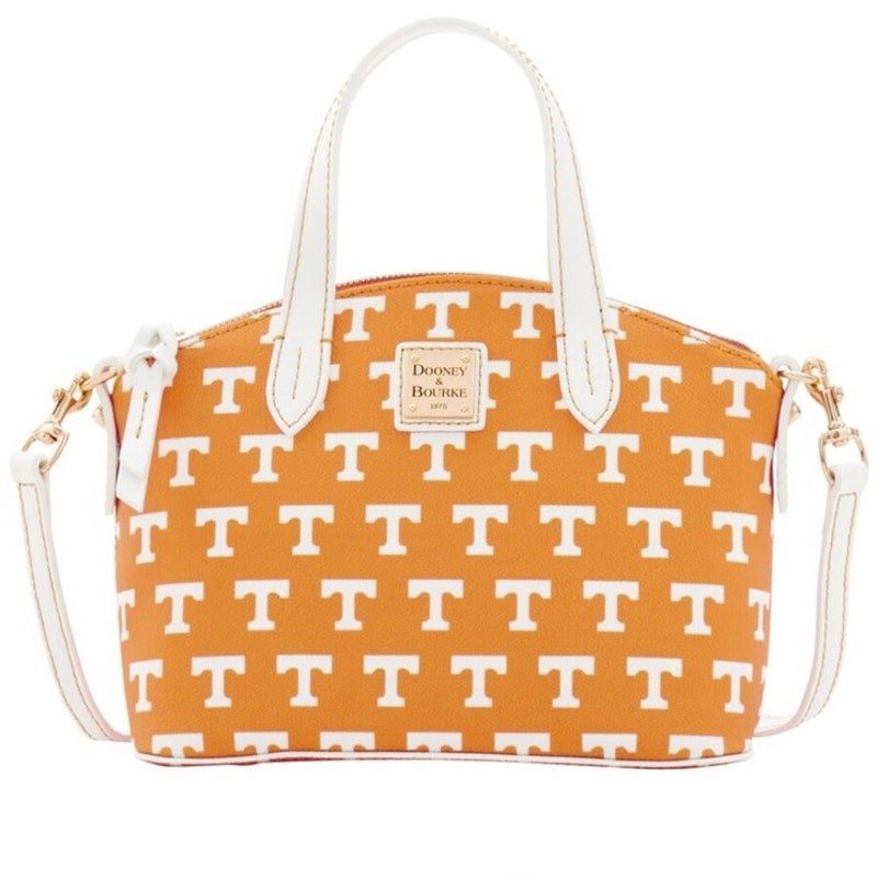 Dooney & Bourke Tennessee Orange Vols Volunteers Team Game Ruby Satchel Rare NWT