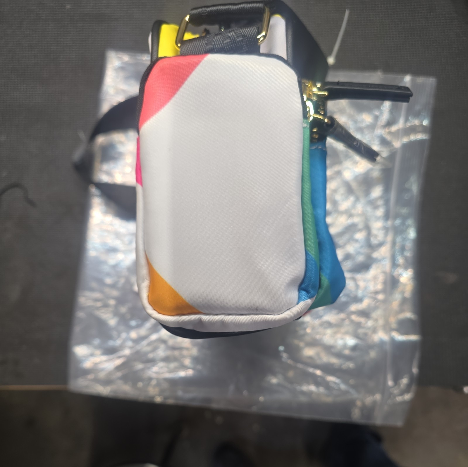 Brand New with tag Betsy Johnson Be Mine Crossbody W/airpod Case Multicolor