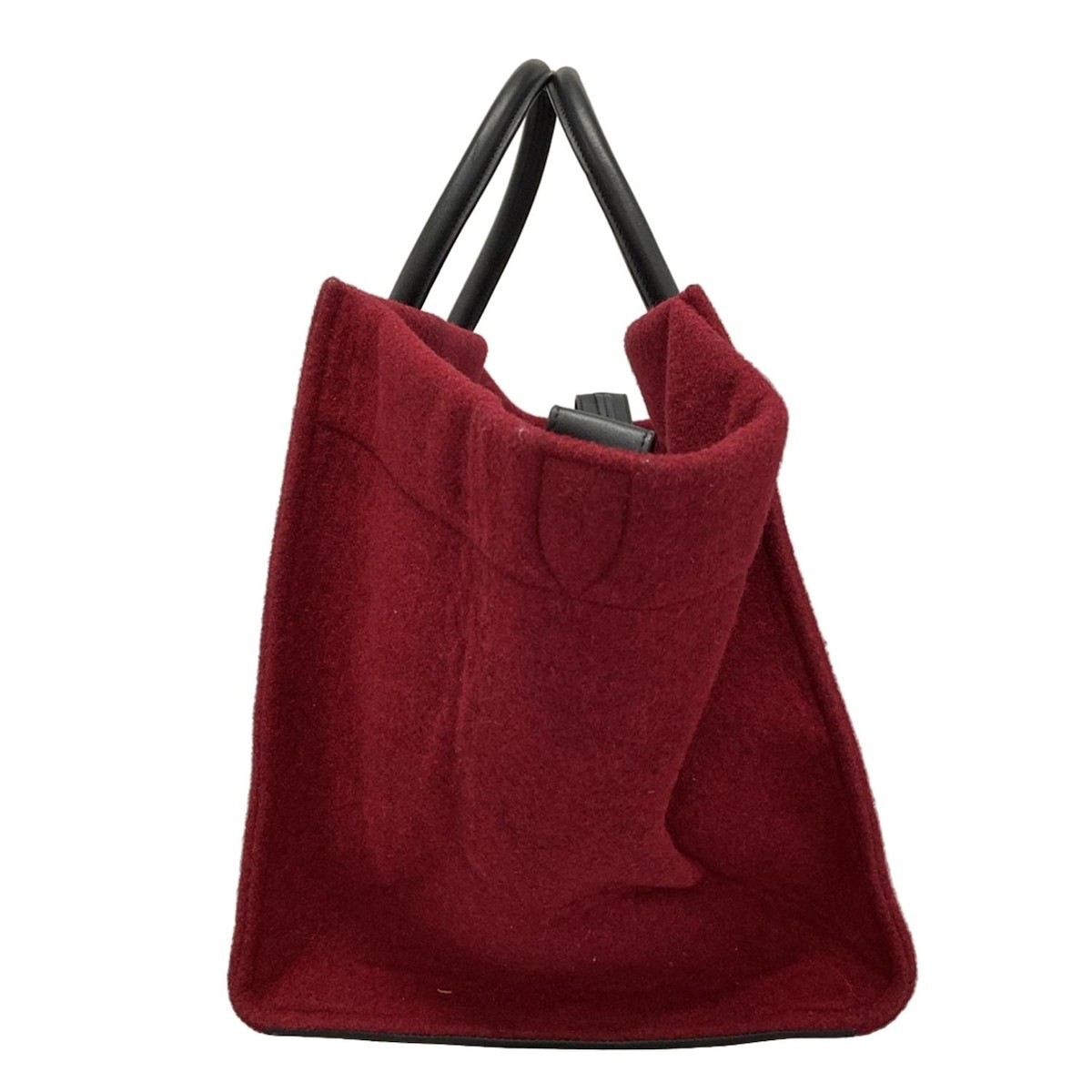 CELINE Luggage Phantom Handbag Rare Red Leather Handbag Excellent✨