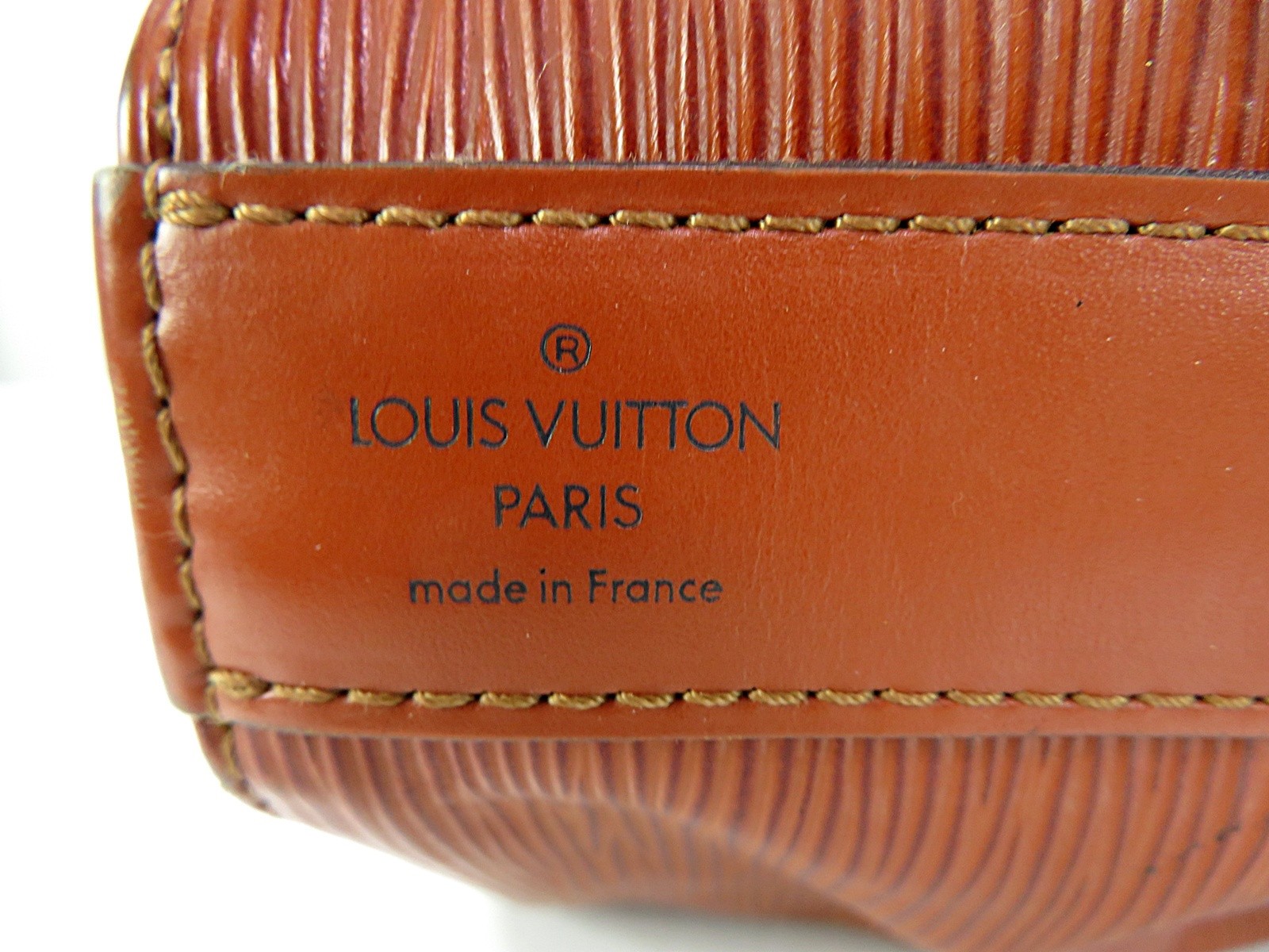 Auth LOUIS VUITTON Sac D’Paule Brown Epi Leather PM Shoulder Bag Purse #64358