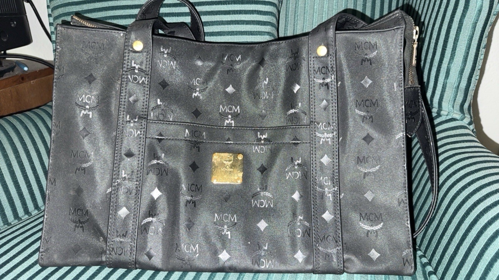 Authentic Vintage Visetos MCM Tote