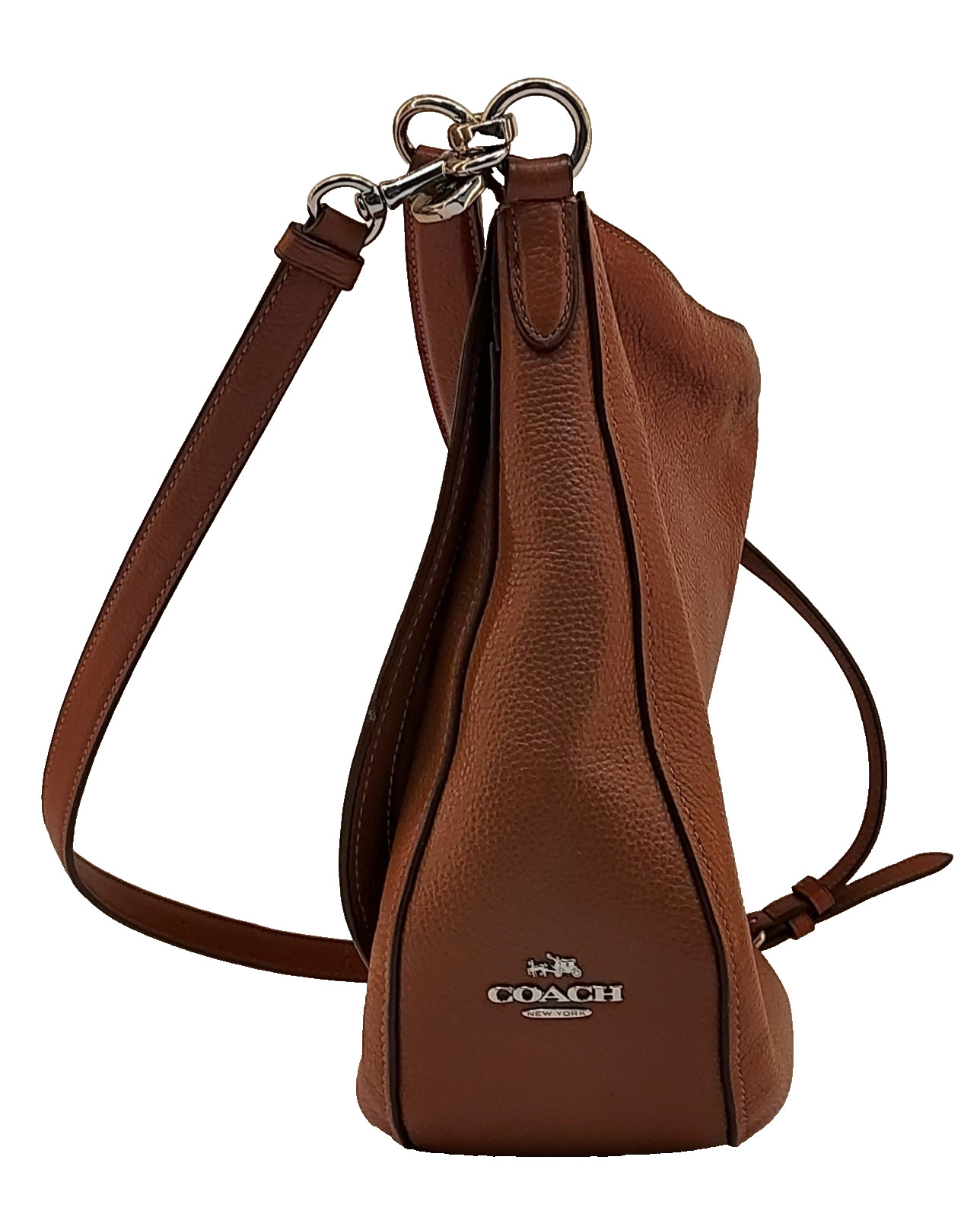 Coach Turnlock Hobo bag saddle brown with dust bag