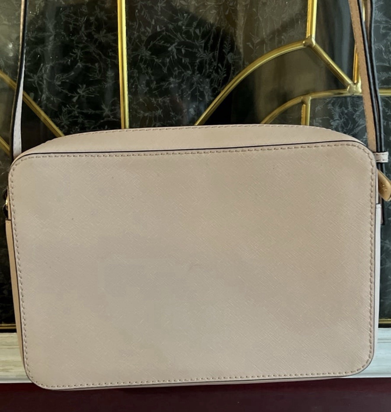 Michael Kors Sandrine Stud Crossbody Bag Camera Bag Style