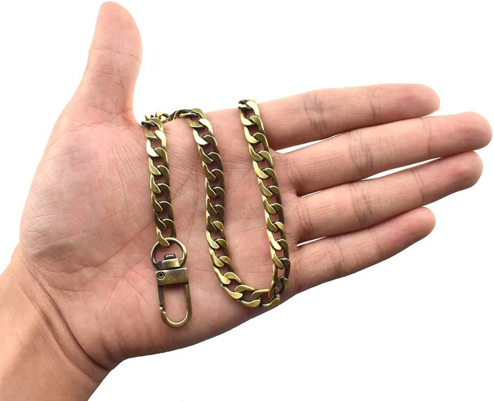 Mini Pochette Purse Chain Strap Slim Wide 7Mm for LV Length 15.7 Inches Extra Th