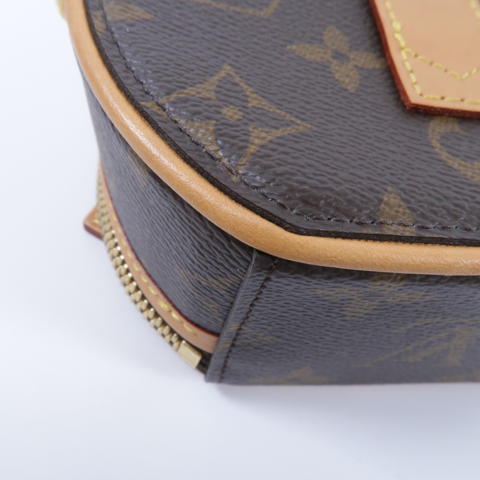 LOUIS VUITTON LV GHW Mini Boite Chapeau 2 Way Shoulder Bag M44699 Monogram Brown