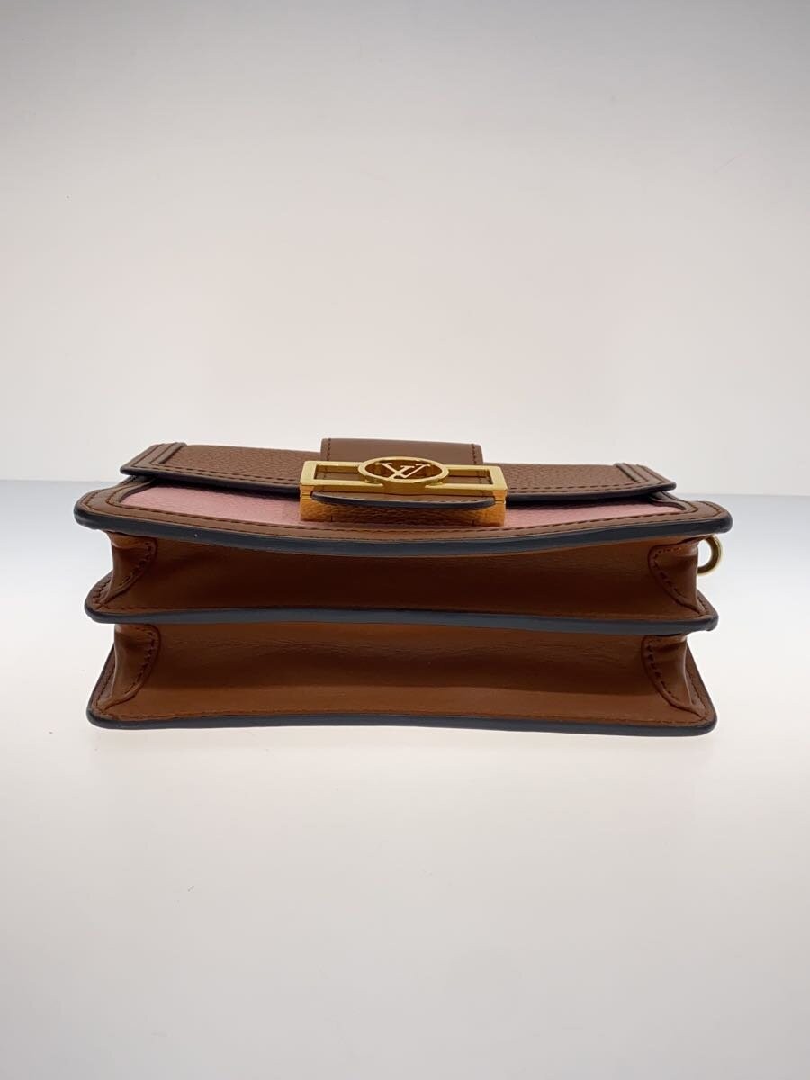Louis Vuitton Dauphine MINI Shoulder Bag Cowhide Leather BRW Unisex #SSB1967