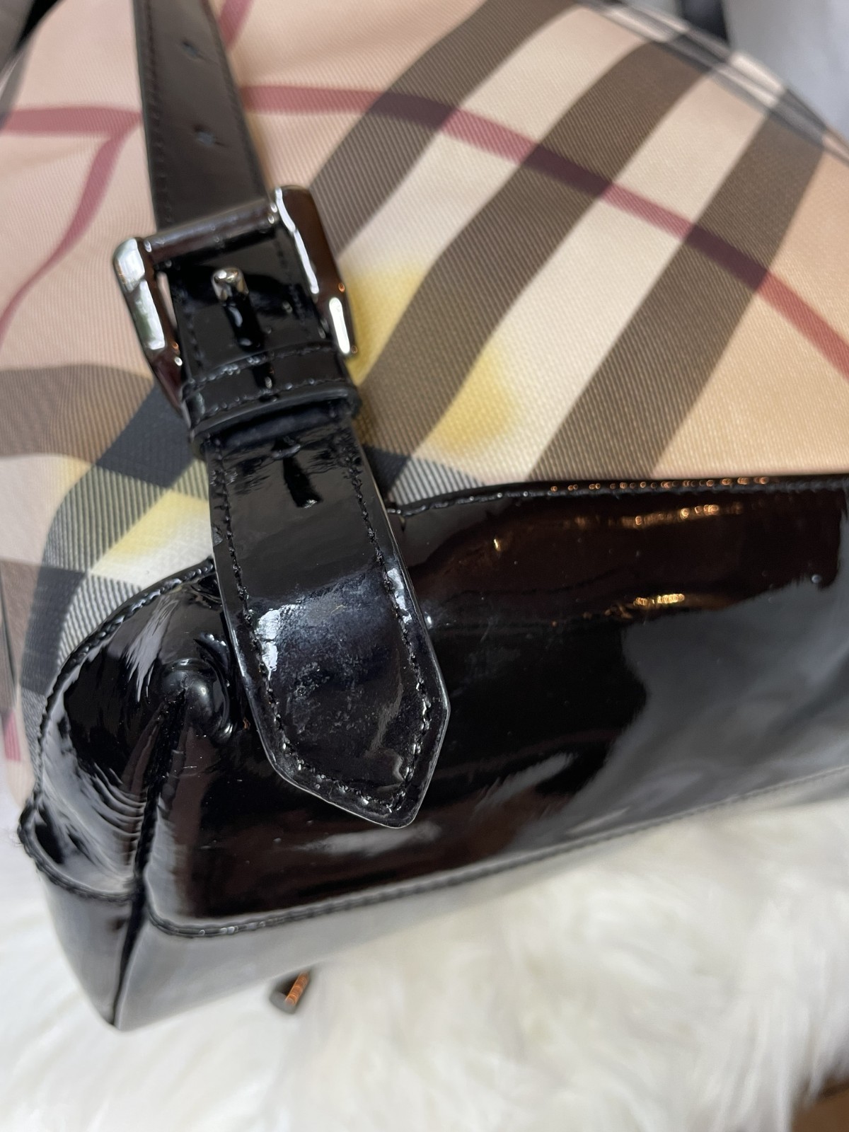 Burberry Nova Check backpack Authentic luxury handbags womens designer bags