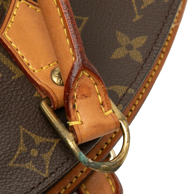 Louis Vuitton Monogram Ellipse MM Handbag M51126 Brown Leather r0_0627