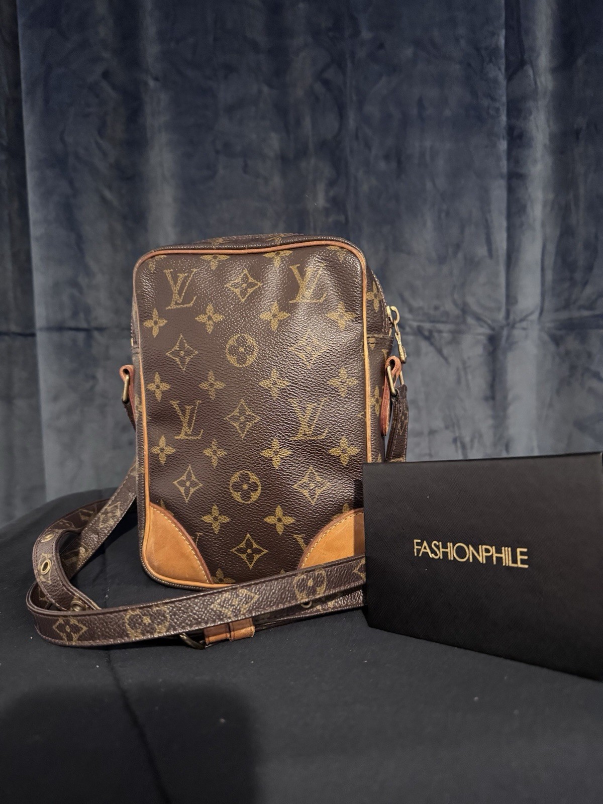 Louis Vuitton Danube Crossbody PM Brown Leather