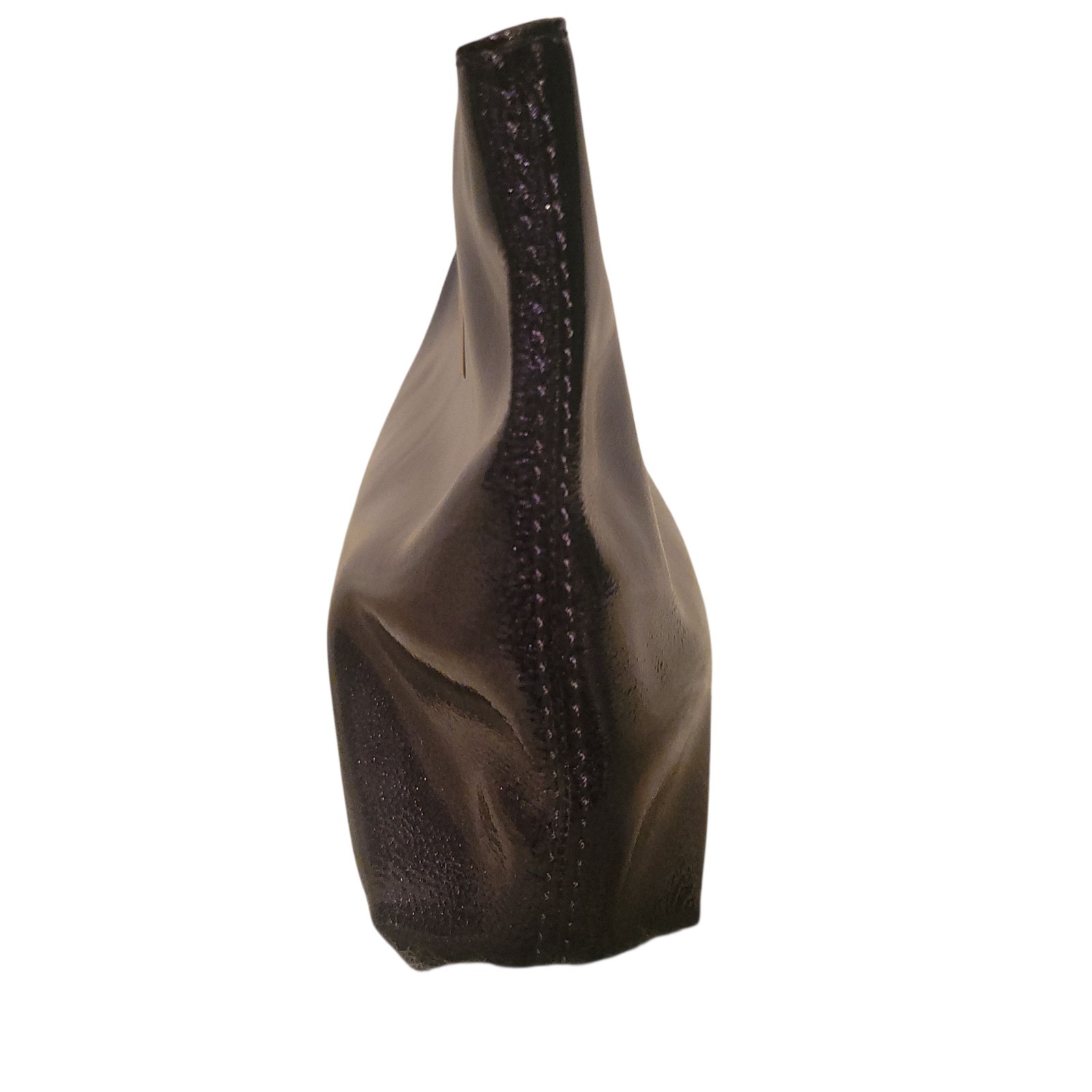 MICHAEL| Michael Kors Patent Leather Berkley Clutch In Purple, Gold Hardware