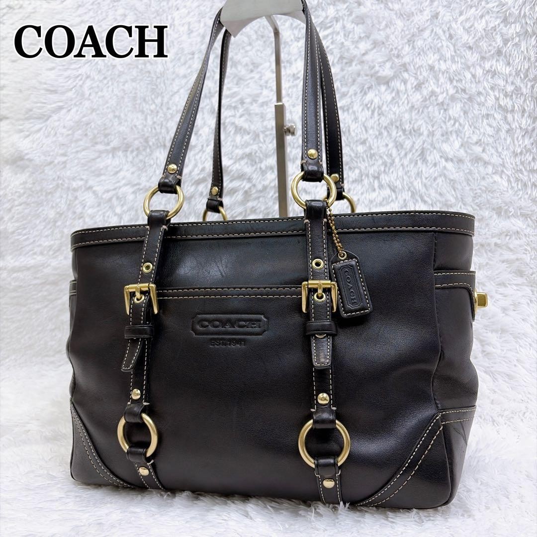 Coach Soho Turnlock Tote Bag y2k 14a