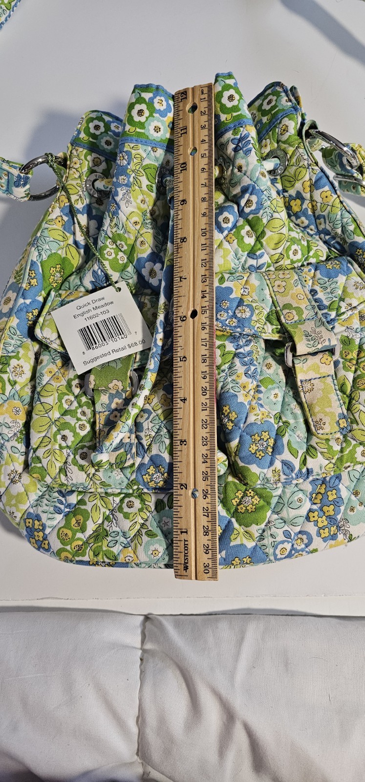NWT Vera Bradley Quick Draw English Meadow Purse