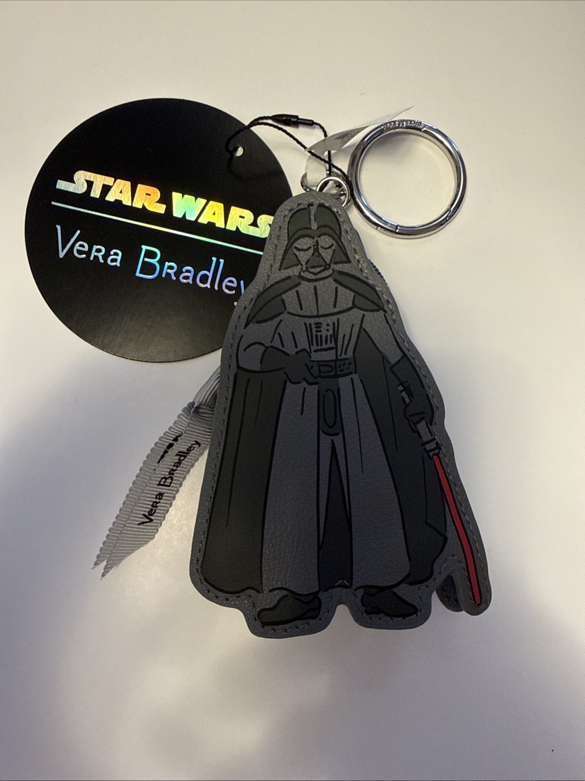 Vera Bradley Star Wars Darth Vader Charm for Coins Credit Cards Car Keys New