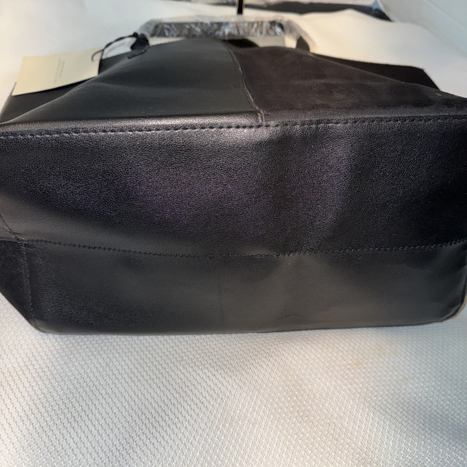 Donna Karan Cashmere Mist Black Tote NWT