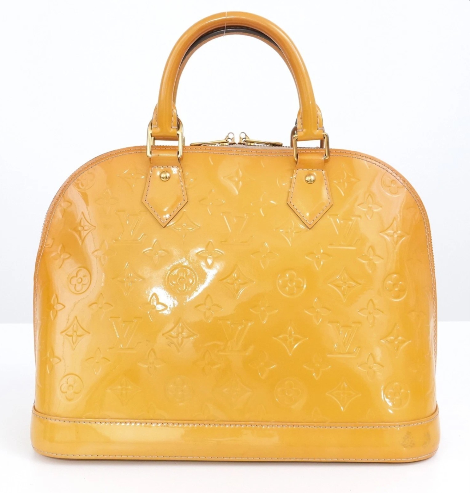 Louis Vuitton LV Monogram Vernis Alma PM Handbag FL4133 Authenticated by eBay