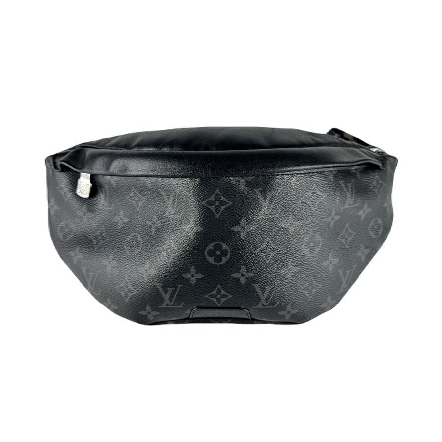 LOUIS VUITTON Bag: Discovery Bum Bag M44336 Black Gray W23H18D4cm w/NA;