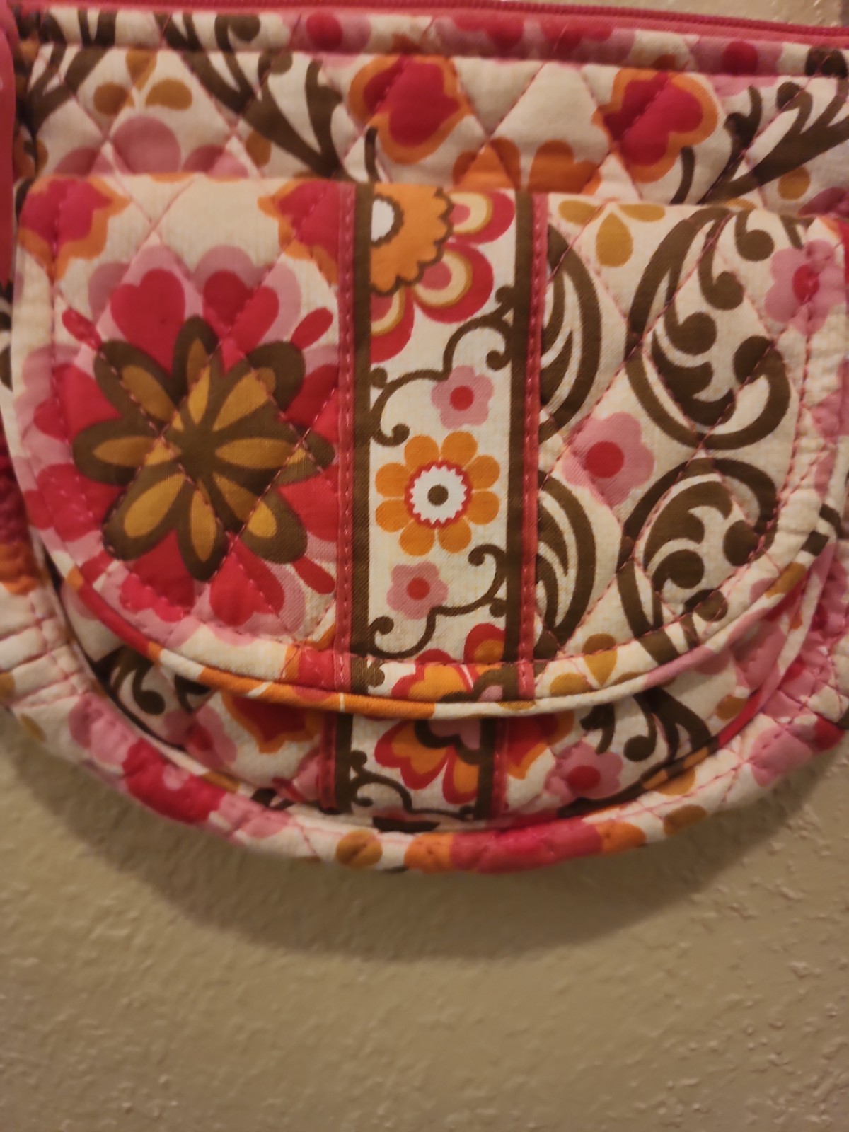 Vera Bradley Lizzy Crossbody Purse In Mint Condition