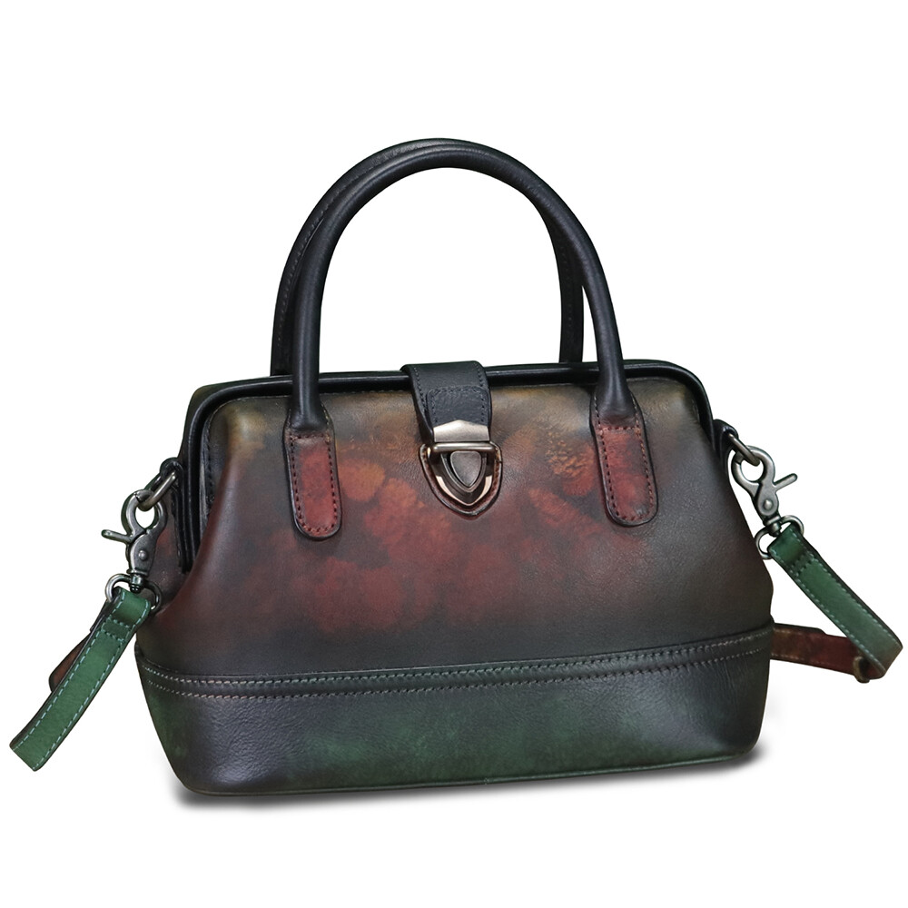 Purses and Handbags Genuine Leather Vintage Women Shoulder Bag Crossbody Bag
