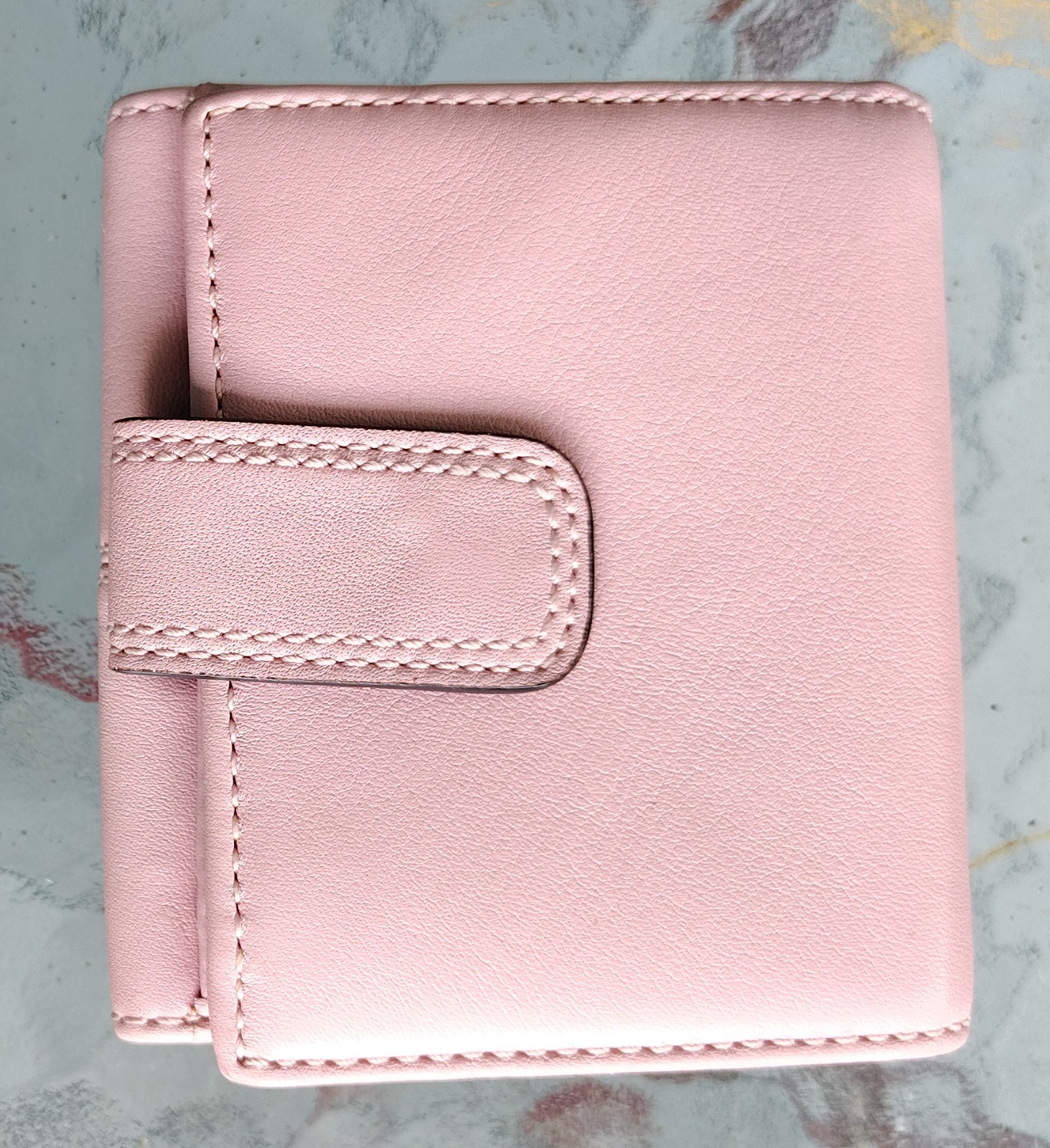 Coach LARGE F13732 Vintage Pink Soho Y2K Pleated Leather Shoulder Bag & Wallet