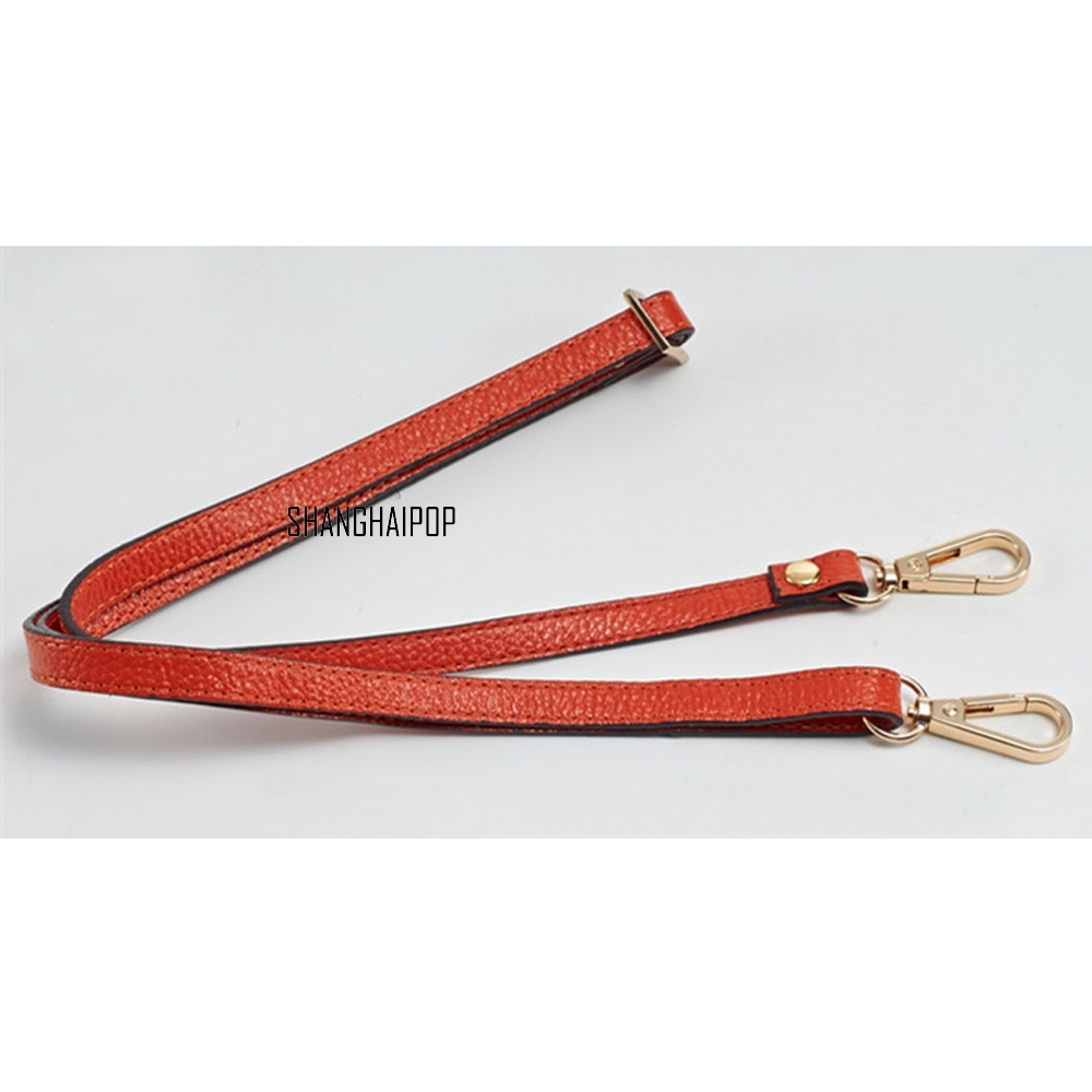 Replacement Genuine Leather Bag Shoulder Strap DIY Cross Body Adjustable 130cm