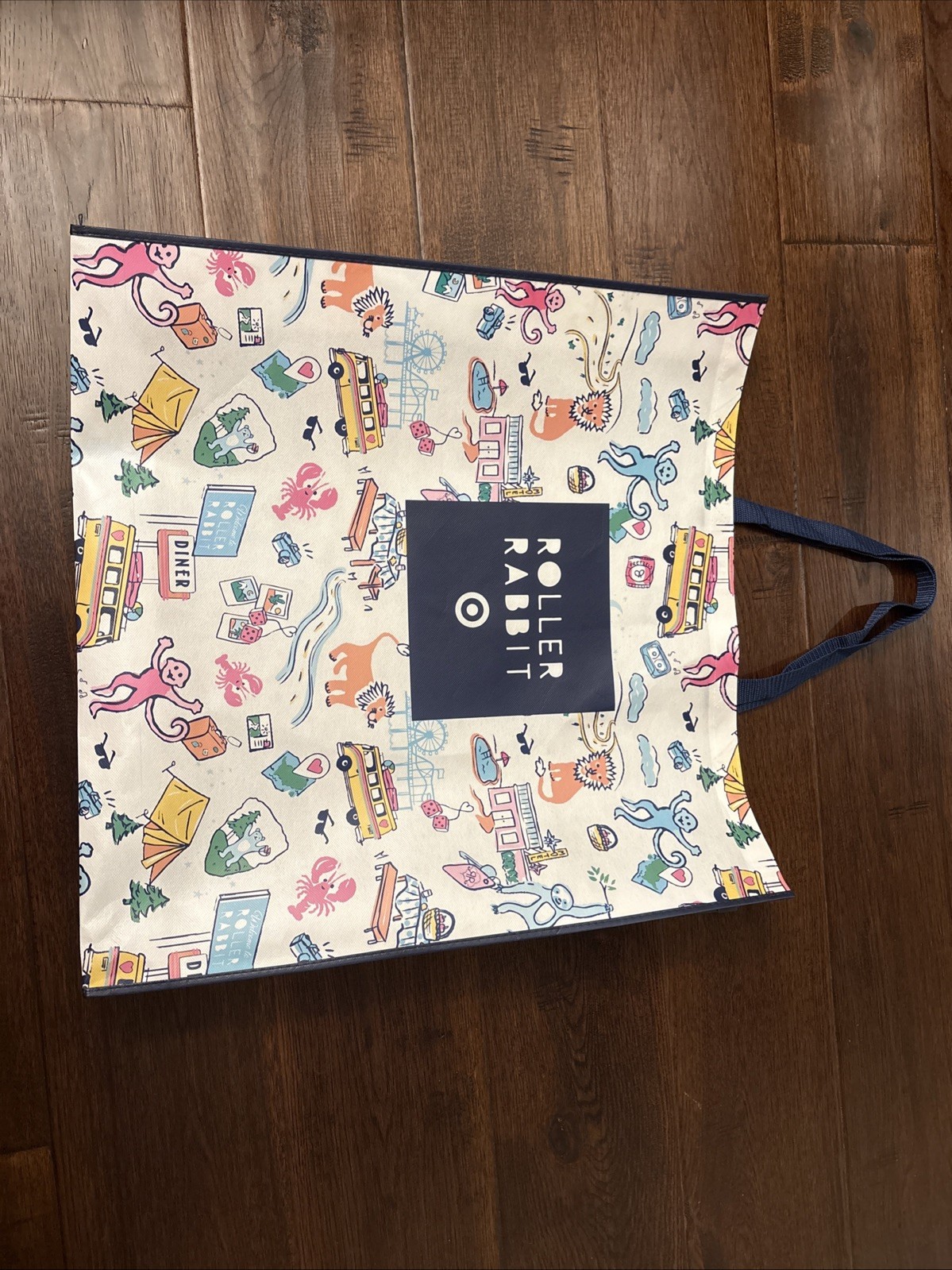 Roller Rabbit x Target Collaboration Large Reusable Tote Bag Limited Edition