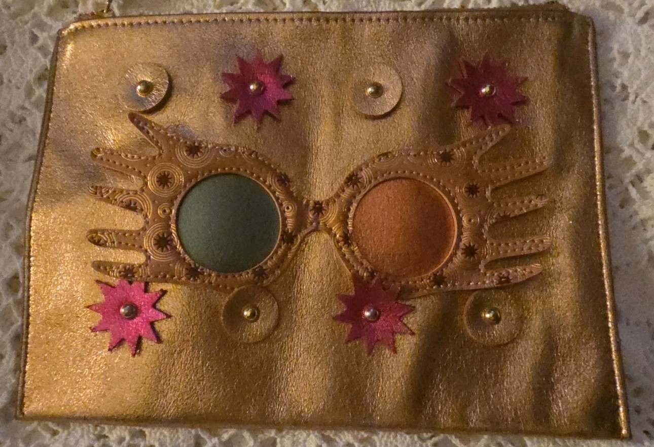 Danielle Nicole Harry Potter Luna Lovegood Clutch Purse Handbag NWT Cosmetic Bag