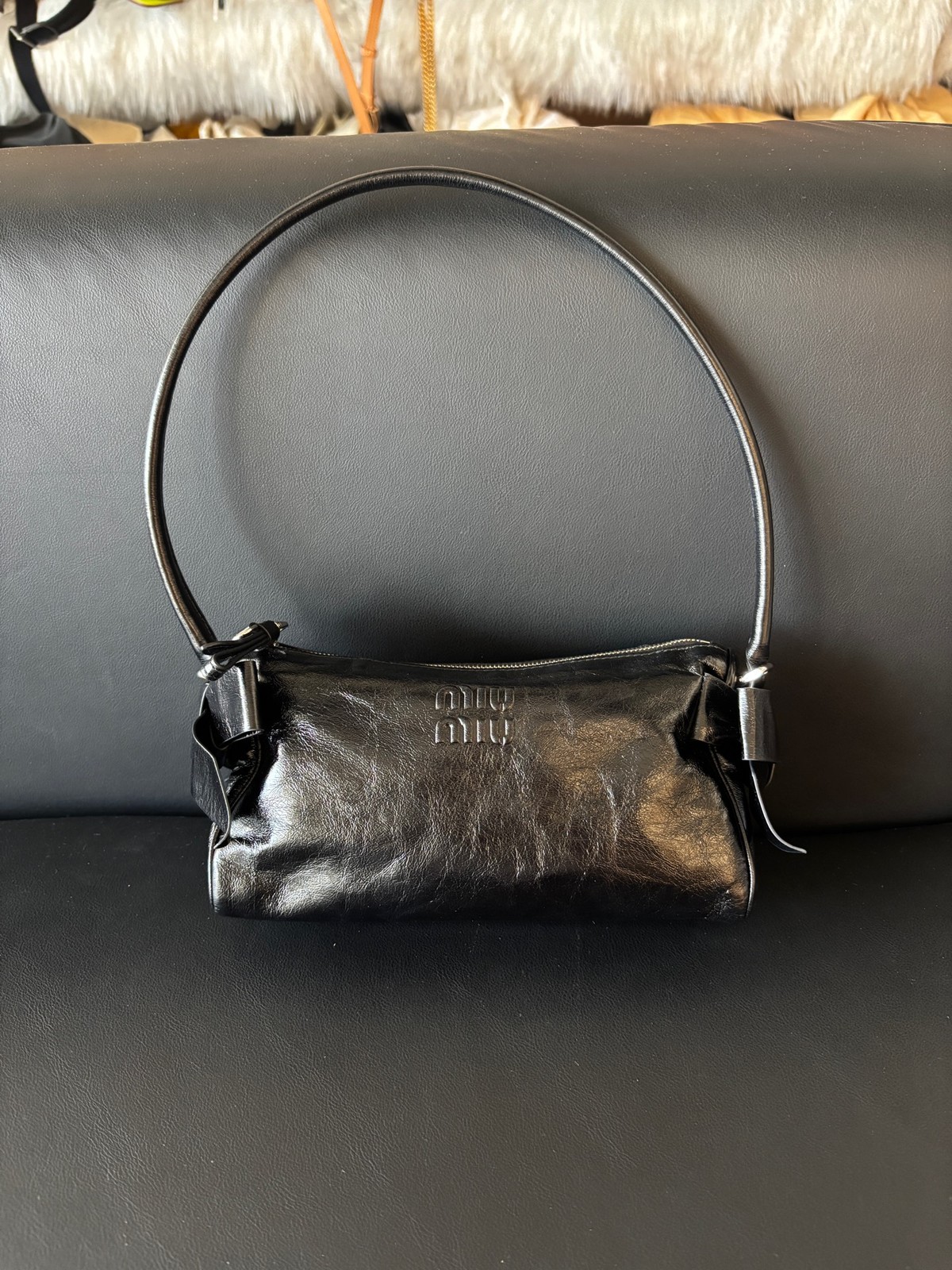 Miu Miu Pre-Owned Authentic Shoulder Bag Free Tracked Shipping
