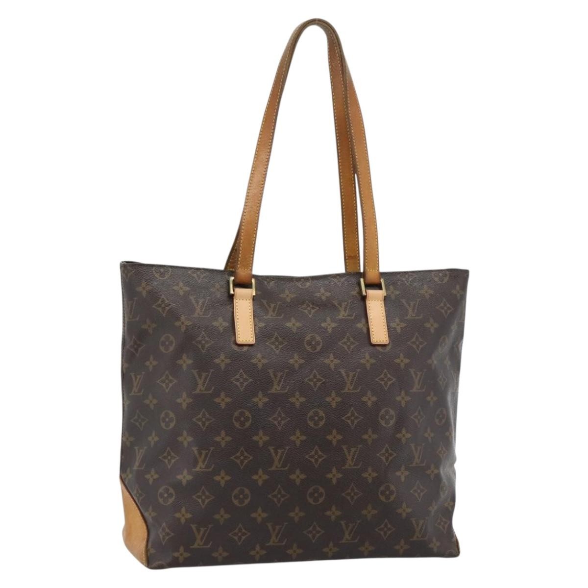 LOUIS VUITTON Monogram Cabas Mezzo Tote Bag M51151 LV Auth 184204
