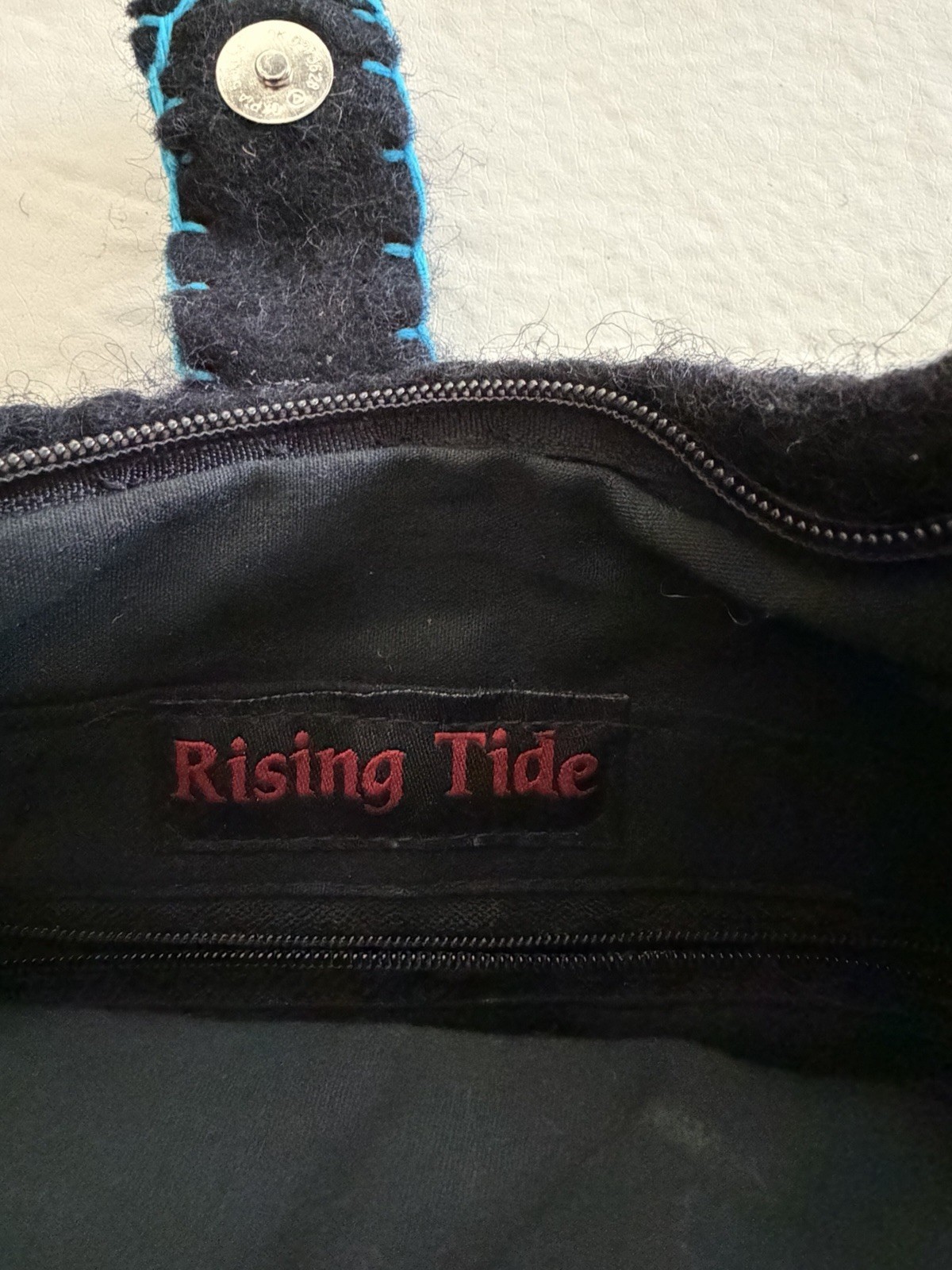 Rising Tide Felted Wool Bag