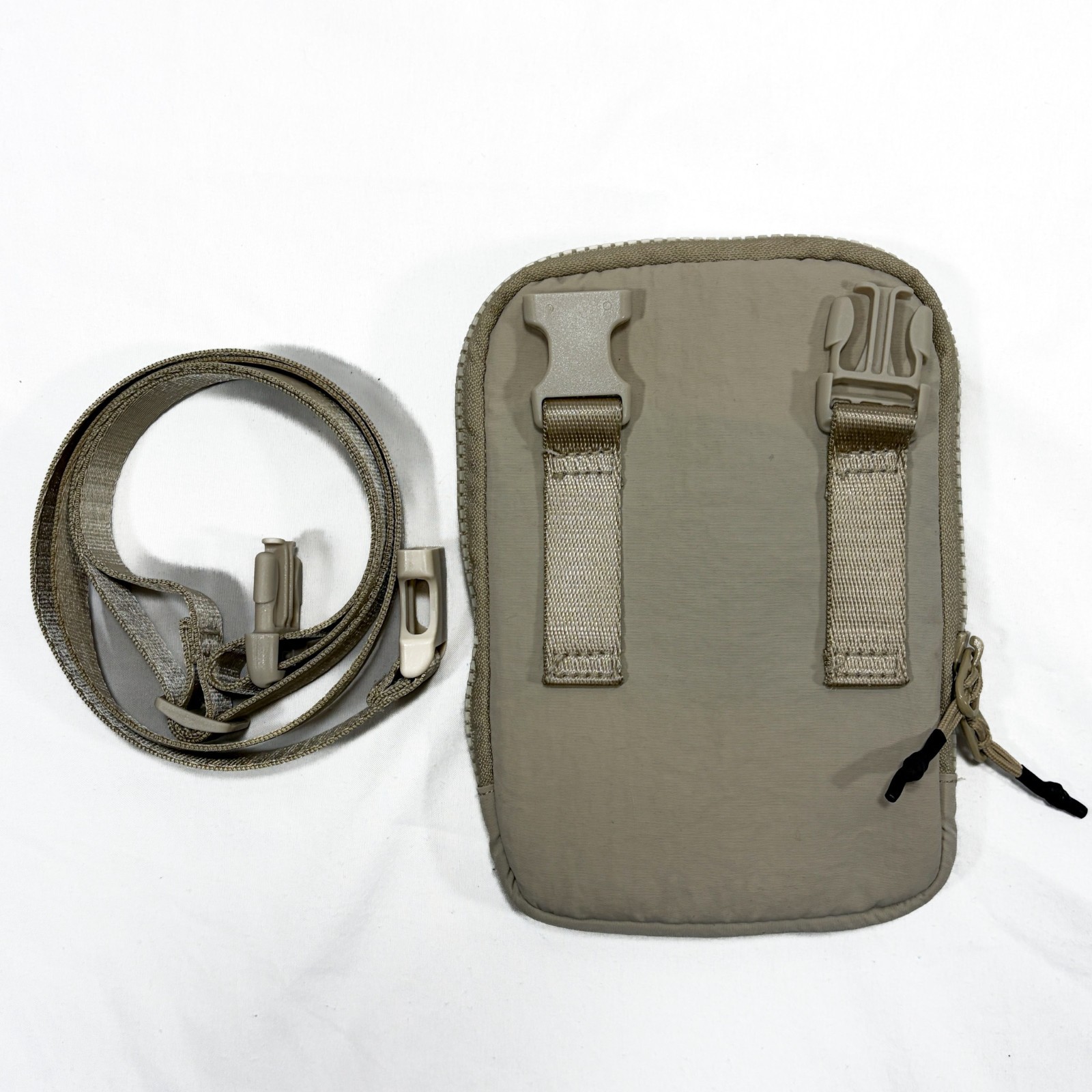 Utility Belt Bag Neutral Removable Strap Small Attachable Pouch