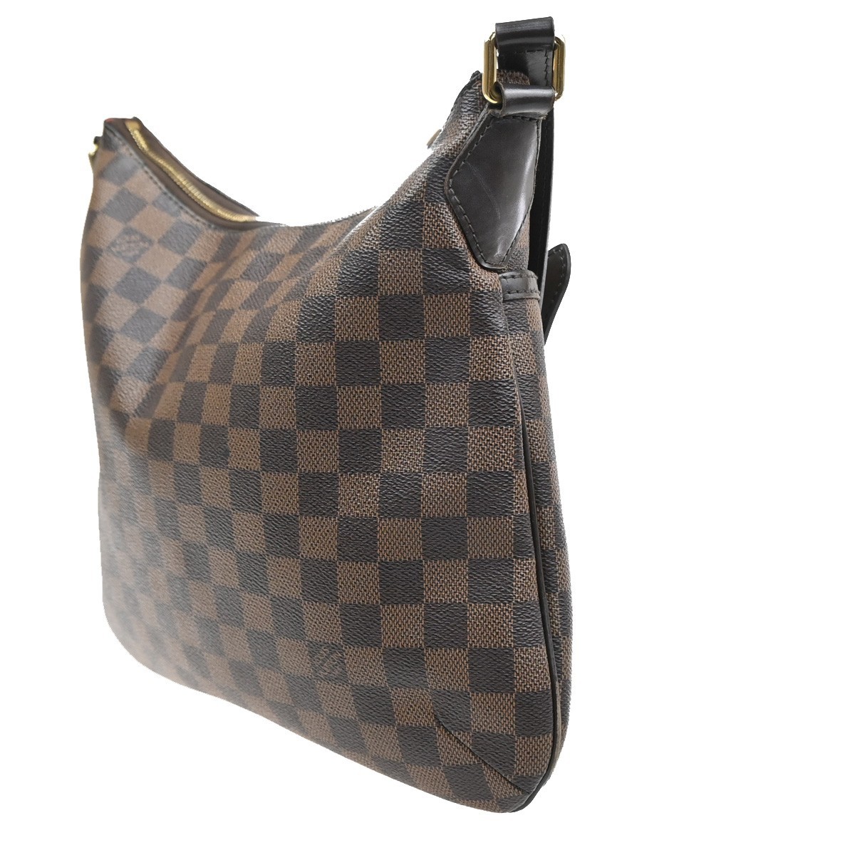 LOUIS VUITTON Bloomsbury GM Shoulder Bag Damier Leather Brown N42250 84PA014