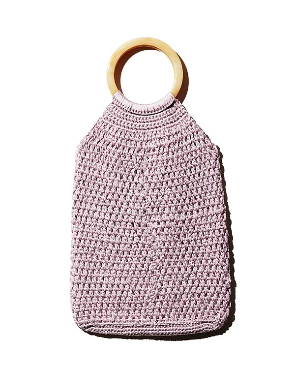 Binge Knitting Maya Large Tote, Blush, NWT