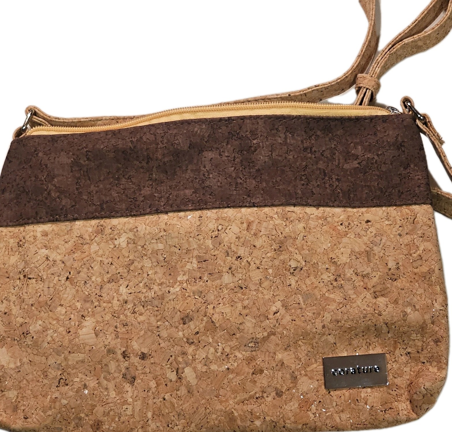 Natural Cork Shoulder Bag Purse